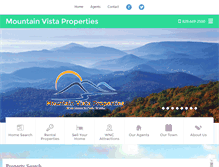 Tablet Screenshot of mountainvistarealestate.net